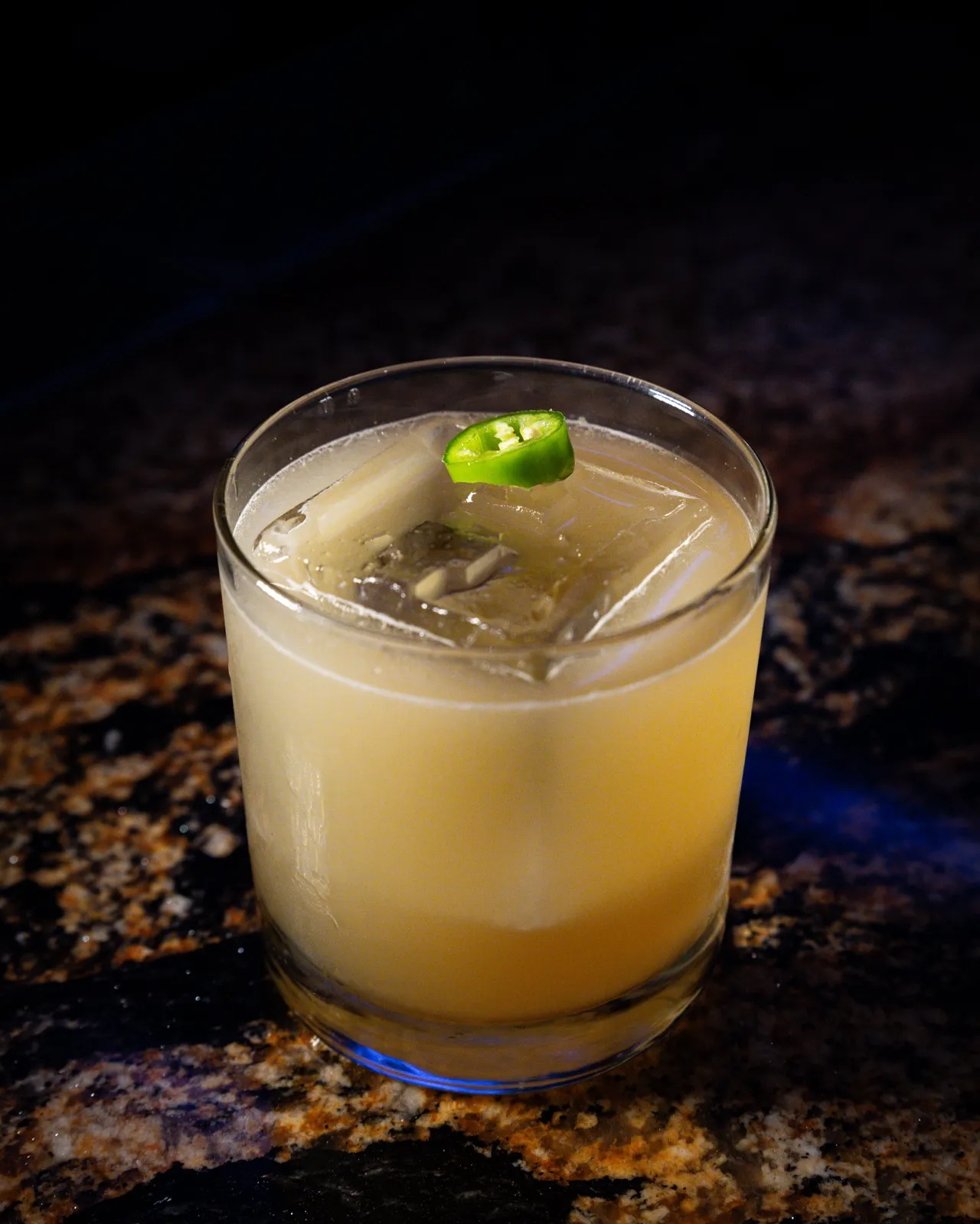 Southern Heat, a honey-and-pineapple cocktail with a ginger kick